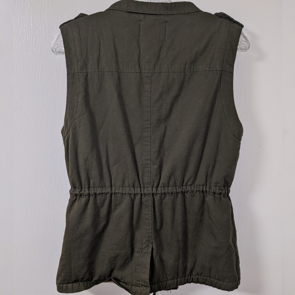 Auline Collection Sherpa Lined Utility Vest Medium - Picture 3 of 6
